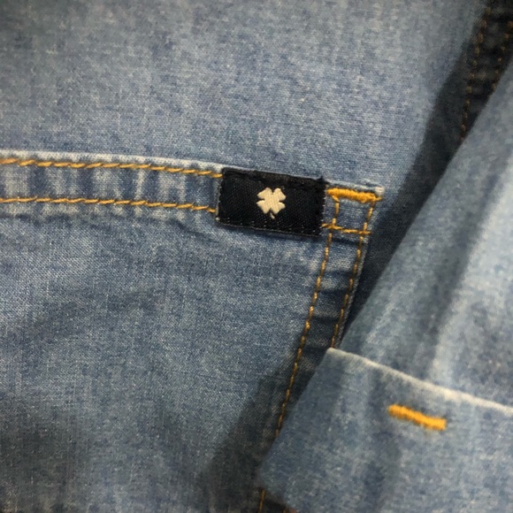 LUCKY BRAND girls Rosalind embroidered denim top - Picture 7 of 8